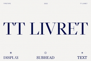TT Livret Font Download
