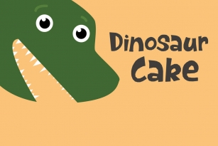 Dinosaur Cake Font Download