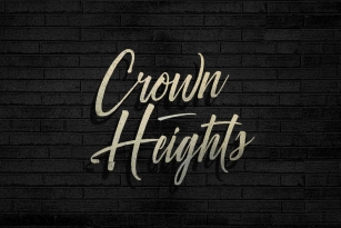 Crown Heights Font Download