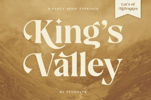 Kings Valley Font Download