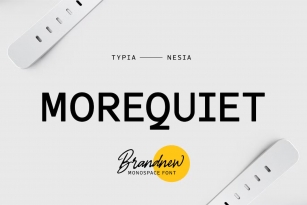 Morequiet Font Download