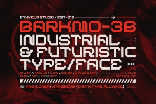 Barkmo-36 Font Download