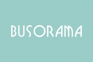 Busorama Font Download