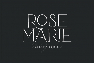 Rosemarie Font Download