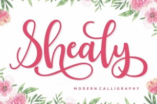 Shealy Font Download