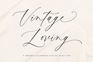 Vintage Loving Font Download