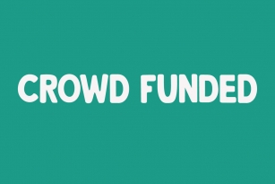 Crowd Funded Font Download