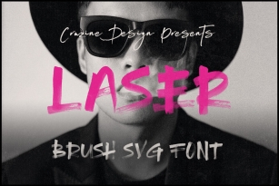 Laser Brush Font Download