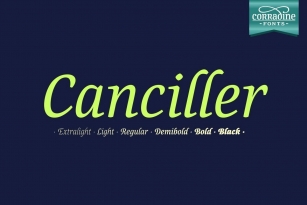 Canciller Font Download
