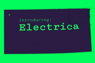 Electrica Font Download