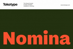 Nomina Font Download