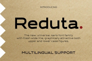 Reduta Font Download