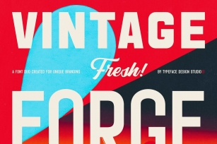 Vintage Forge Font Download