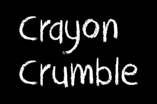 Crayon Crumble Font Download