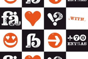 Hand Stamp Slab Serif Rough Font Download