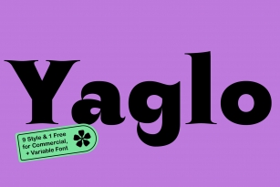 ZT Yaglo Font Download