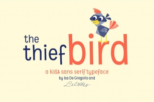 The Thief Bird Font Download