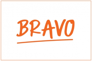 Bravo Font Download
