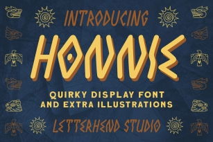 Honnie Font Download