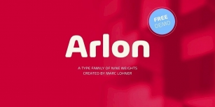 Arlon Font Download