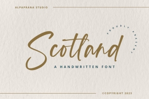 Scotland Font Download