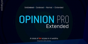 Opinion Pro Extended Font Download