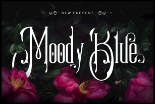 Moody Blue Font Download