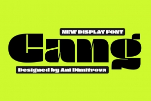 Gang Font Download