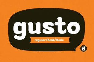 Gusto Font Download