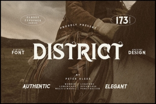 District Font Download