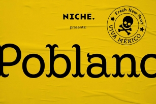 Poblano Font Download