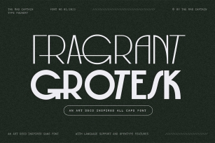 Fragrant Grotesk Font Download