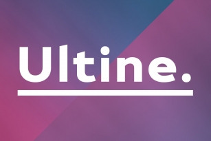 Ultine Font Download