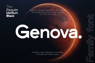 Genova Font Download