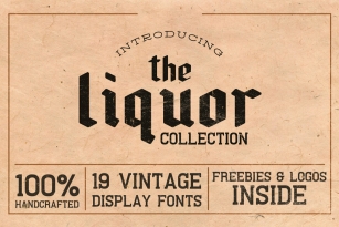The Liquor Collection Font Download