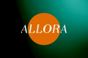 Allora Font Download