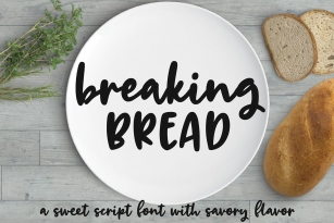 Breaking Bread Font Download