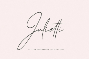 Julietti Font Download