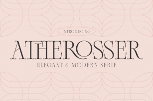 Atherosser Font Download