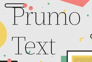 Prumo Text Font Font Download