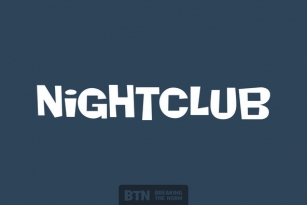 Night Club Font Font Download