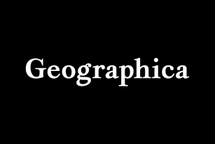 Geographica Font Font Download