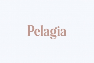 Pelagia Font Font Download