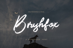 Brushfox Font Font Download