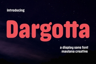Dargotta Font Font Download