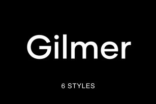 Gilmer Font Font Download