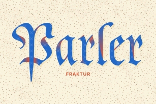 Parler Fraktur Font Font Download