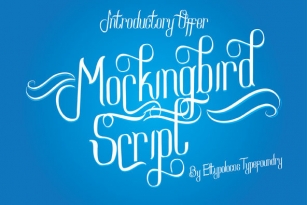 Mockingbird Script Font Font Download