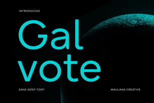 Galvote Font Font Download