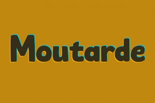 Moutarde Font Font Download
